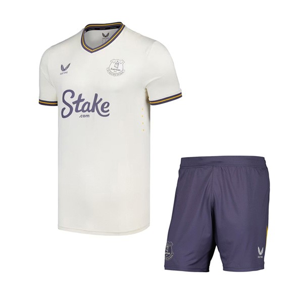 Camiseta Everton Replica Tercera Ropa Niño 2024/25